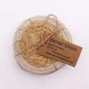 Jute Cotton Coasters Set of 4 Ivory Border