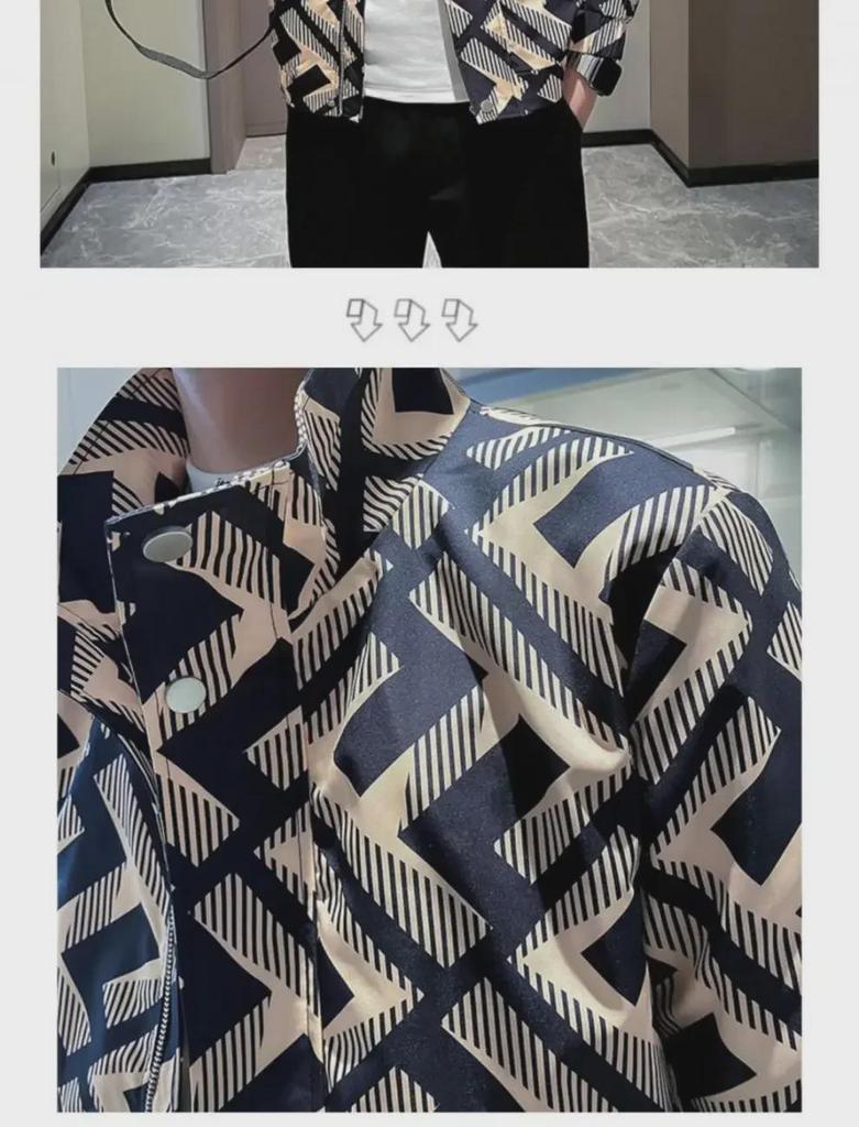 Trendy Korean Slim Fit Men's Jacket - 2023 Spring/Autumn Casual Wear