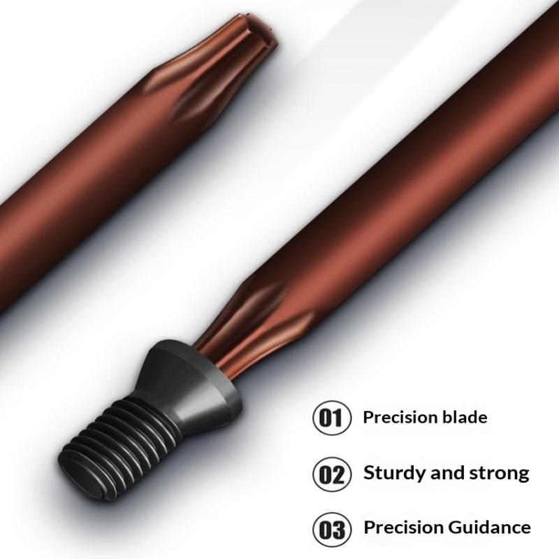 2Pcs Screw Driver T Shape Inner Hexagon Spanner Key Screwdrivers Handle Repair Screw Driver Wrench Hand Tools
