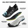 Men's Wide Fit Leather Hiking Sandals Breathable Water Shoes with Arch Support for Beach and Summer