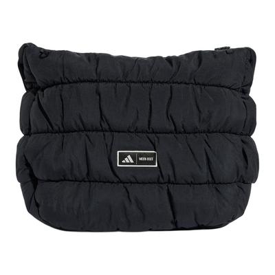 X MOON BOOT Kolaborační nylonová crossbody taška Běžná Dámská Černá Adidas JE1945