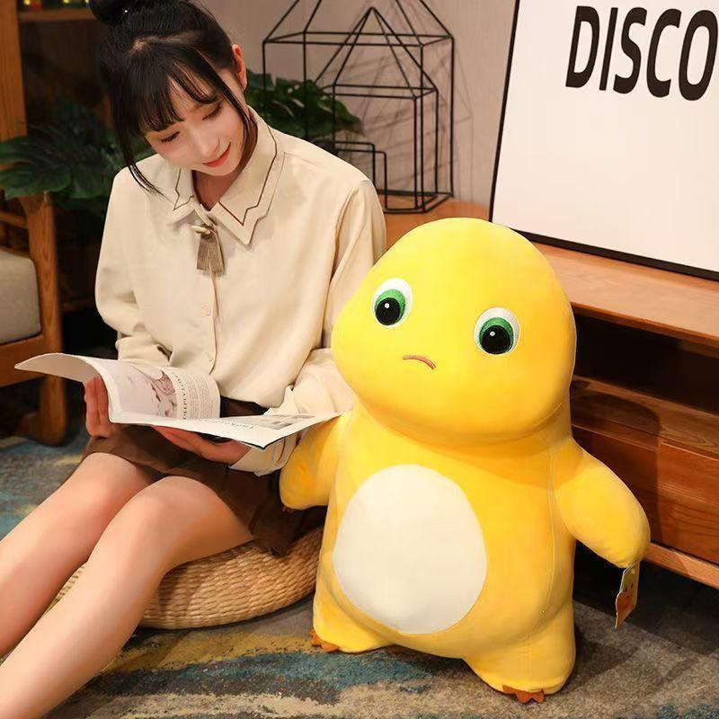 Large Cute Dinosaur Plush Toy - Milk Dragon Stuffed Animal for Kids' Birthday Gift