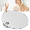Round Shower Mirror AntiFog Shaving Mirror Wall Hanging Shatterproof Mirror for Bathroom