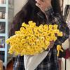 Handmade Wool Diy Bouquet Blanket Crochet Blanket Gift For Mother,Girlfriend,Sofa Blanket Surprise Flower Bouquet