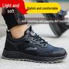Men's Summer Steel Toe Work Shoes – Breathable, Anti-smash, Anti-puncture, Insulated Safety Footwear for Construction.