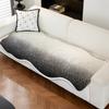 Irregular Chenille Sofa Cushion Four Seasons Universal Non-Slip Cushion Special-Shaped High-Grade Gradient Color Lazy Style Cover Cloth