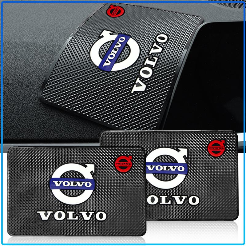 Tapete Antiderrapante para Carro Suporte para Celular Almofada Antiderrapante Acessórios para Carro Para Volvo XC90 XC60 XC40 V40 V50 V60 S40 S50 S60 S70 S80 S90 240 C70 Vnl Caminhão