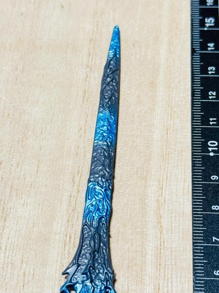 15cm Ultima Weapon FF16 Mini Weapon Keychain Accessory Figure Doll Display Compatible with Alloy Metal Legendary PS4, PS5, Anime, Games, PC, Computer,