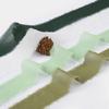 4CMx5M Hand-Torn Frayed Edge Cotton Linen Ribbon For Wedding Invitation Bouquets Wrapping Xmas Valentine'S Day Gifts Decorations