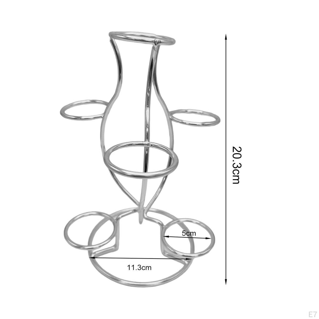 Crystal Ball Base with Seven Spheres Holder for Event Setup