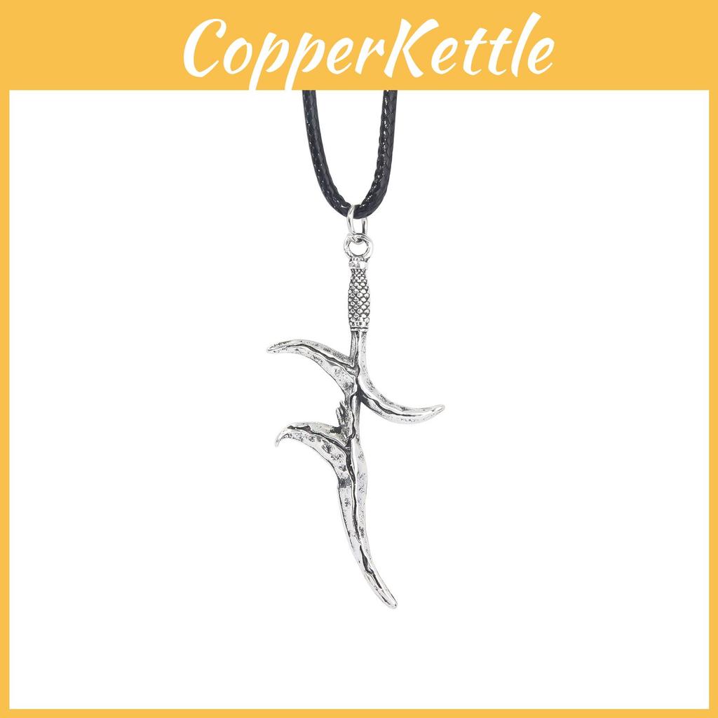 Melina Necklace Sword Alloy Pendant Retro Jewelry For Collectors