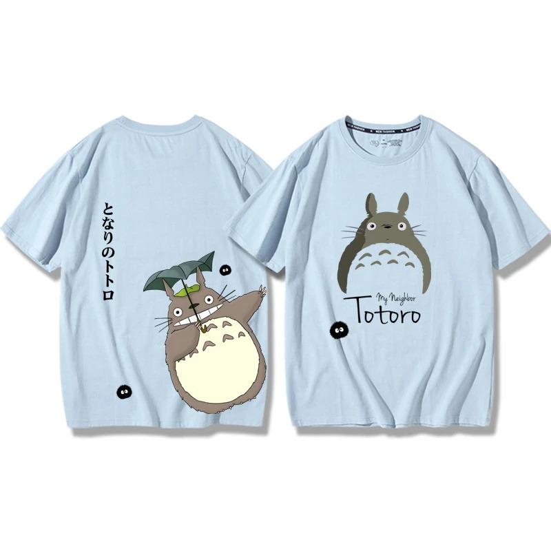 2025 Nou Tricou Hayao Miyazaki Anime Chenzhisuke Desen Animat Tricou Vară Vecinul Meu Totoro Tricou Topuri