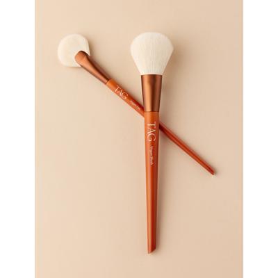 Tag Veganer Rouge-Strahl-Pinsel-Duo Rouge-Pinsel   Highlighter