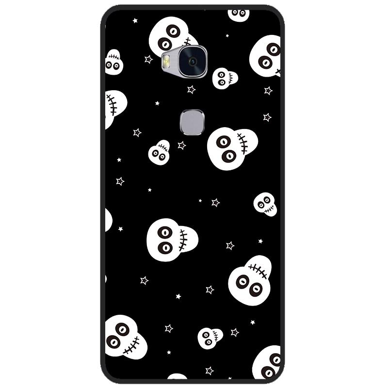 For Huawei GR5 2016 Honor 5X Phone Case Cute Silicone Case For Huawei Honor 5X 5 X Cover KIW-L21 5.5 " Soft TPU Protection Shell