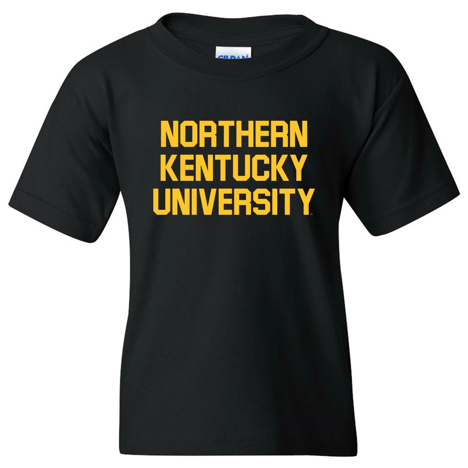Northern Kentucky University Norse Basic Block Youth T-Shirt - Black S