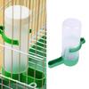 2Pcs Pet Drinking Fountain Large Capacity Dustproof Plastic Pet Food Feeder for Bird