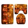 Halloween Bathroom Three-Piece Floor Mat Household Door Mat Bedroom Living Room Carpet