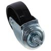 8PCS Rubber Swivel Casters Black Universal Wheel Portable Caster Wheels  Luggage