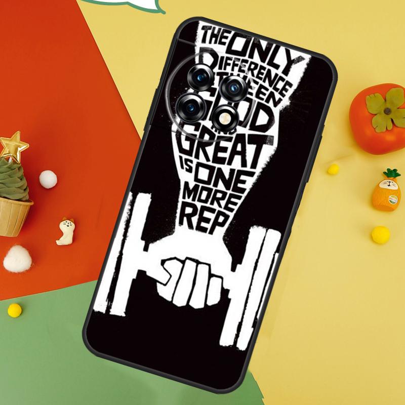 

Чехол для бодибилдинга, тренажерного зала, фитнеса, задняя крышка для OnePlus 13 15 13R 13T 12 12R 11 10 10T 8T Nord 5 CE 4 2 3 Lite N20 N30 OnePlus 9Pro