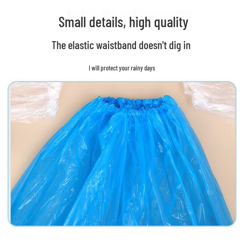 Disposable Foot-Covering Rain Pants