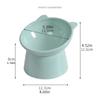 Pet Bowls with Inclined High Bottoms To Protect the Neck of Pets, Dog and Cat Water Bowls To Prevent Overturning