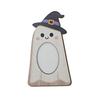 Holiday Gift Photo Holder Halloween Wooden Frame, Pumpkin/Ghost Picture Frame for Wall Personalized Hanging or Desktop Display, Home Decor Sturdy Wood
