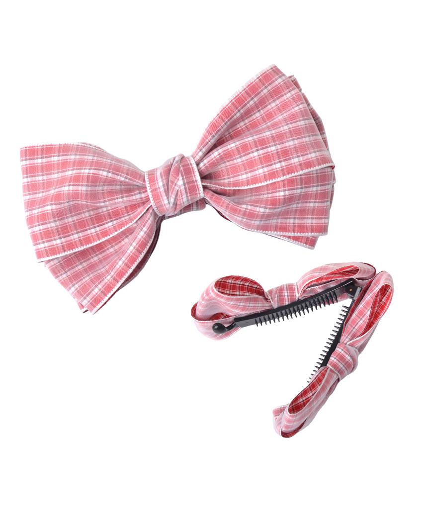 Merciband Sorbet Check Ribbon Banana Pin 5 Colors