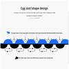 Portable Outdoor Egg Slot Folding Mat - Moisture-Proof Camping Tent Mat with Aluminum Foil
