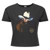 Amplified Womens/Ladies World Post Malone Crop Top