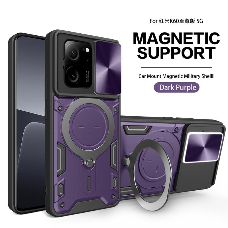 Für Xiaomi Mi 13T Mi 13T Pro Hülle Auto Magnetischer Ringständer Armor Handyhüllen Für Mi13T Mi 13 T Pro Xiaomi13T Rückseite Abdeckung Funda