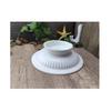 Taishun A220 Roman High-Foot Ceramic Fruit Plate