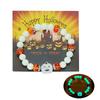 Halloween Luminous Beaded Bracelet For Women Girl Pumpkin Ghost Bracelets Jewelry Party Gifts