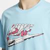 Nike Logo Large Symbol Sports Short-Sleeved T-shirt Men Tops Blue BQ0703-486