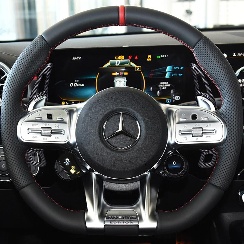 For Mercedes-Benz AMG Steering Wheel Paddle Shift AMG A35 A45 C43 C63 E63 S63 S65 CLA 35 45 63 G63 GLE GLA GLC GLB Accessories