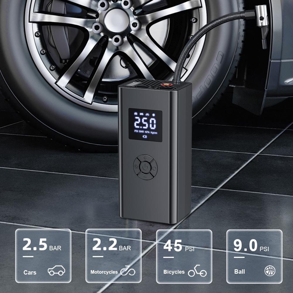 Tyre Inflator,12V 150psi Air Copressor,35L/in Low Noise Fast Inflation Portable Pup For Car Tire,Bicycle,otorcycle,Ball Other Inflatables Wheel Air Pup LED - Car Pup, Otorcycle Pup - View #2