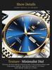 OLEVS Arm Watch Automatic Watch Popular Skeleton Waterproof Hollow Luminous Stylish Cool Men's White/Silver