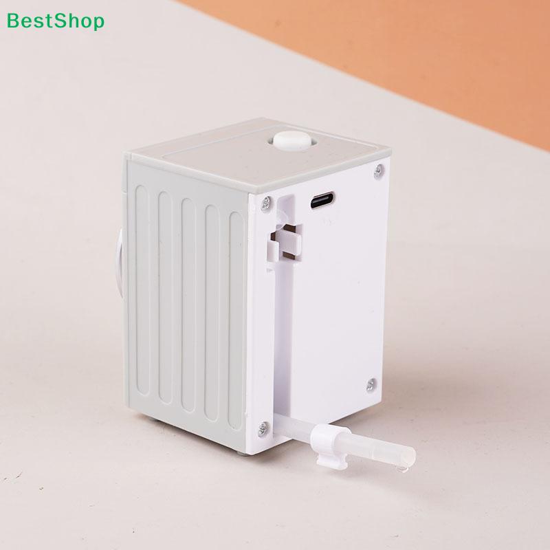 1 Set 1:12 Scale Laundry Room Appliance Miniature Dollhouses Simulation Mini Rechargeable Washing Machine Model