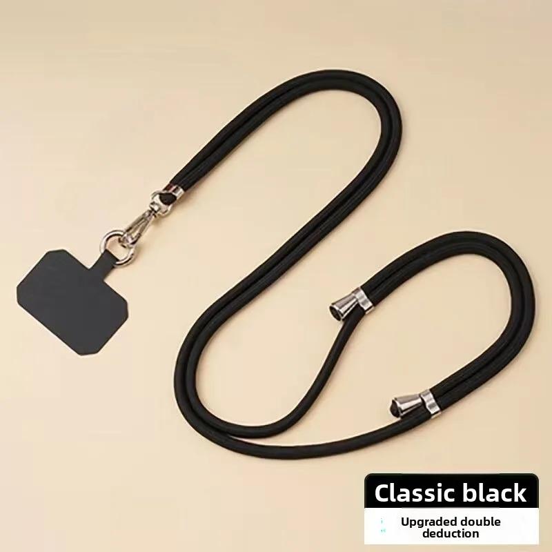 Adjustable Lanyard Stretchy Neck Strap Fashionable Detachable Neck Shoulder Phone Crossbody Phone Holder Smartphones Universal