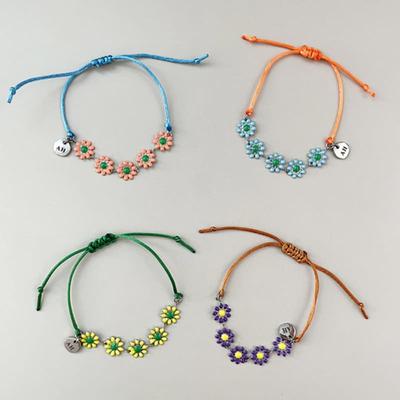 August Harmony Summer Daisy Bracelet (4color)