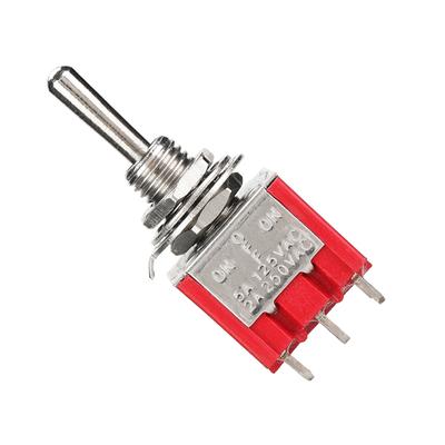 5PCS MTS-303  Toggle   3PDT 9 Pin3 Position On OFF On