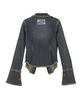 High School Disco Vintage Denim Zip-Up Jacket