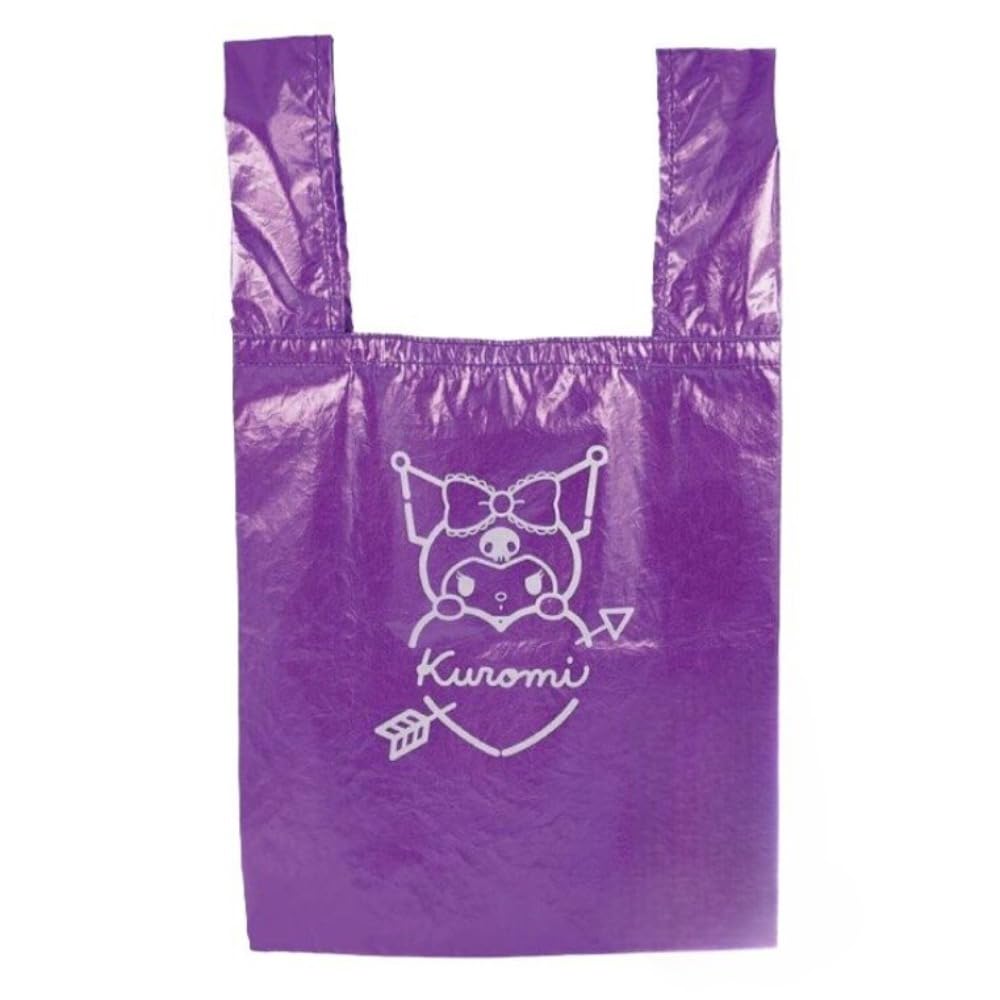 

Marimo Craft Shiny Eco Bag Kuromi Sanrio Characters W250 x H300 x D100mm SRSJ-1020