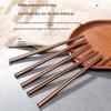 Homeglen Natural Wood Chopsticks Set