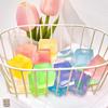 10PCS Crystal Ice Cube Sensory Toy Square Mochi Squishies Stress Ball Soft Squeeze Fidget Toys Clear Sensory Relief Toy