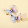 Molans 6Pcs/Set Butterfly Hairpin Hair Clips Rainbow Hairpin Duckbill Clip Hairgrip for Women Hair Accessories Headpieces