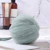 Green Bath Puff for Shower, Body Cleansing Sponge - 1 Pack