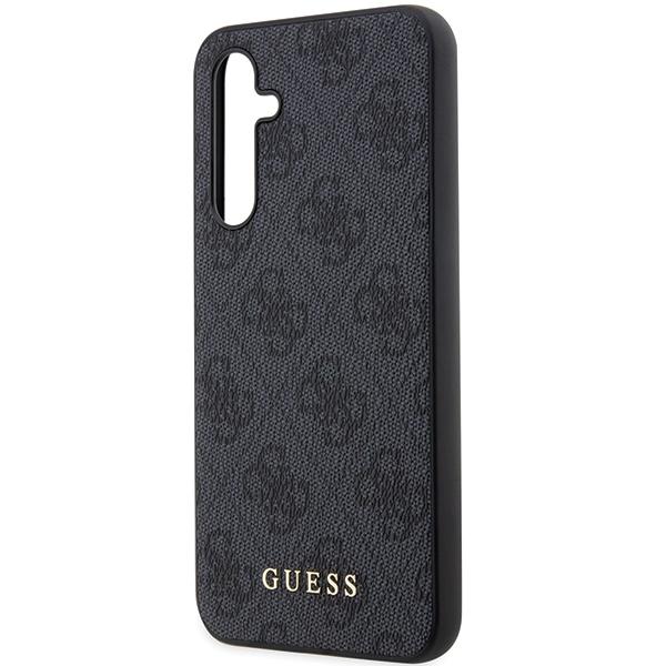 Guess Guhcs23Feg4Gfgr S23 Fe S711Šedý/Grey Pevný obal 4G Kovové Zlaté Logo