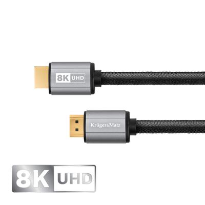 HDMI - HDMI 2.1 Cable 1.8m UHD 8K 60Hz KrugerMatz