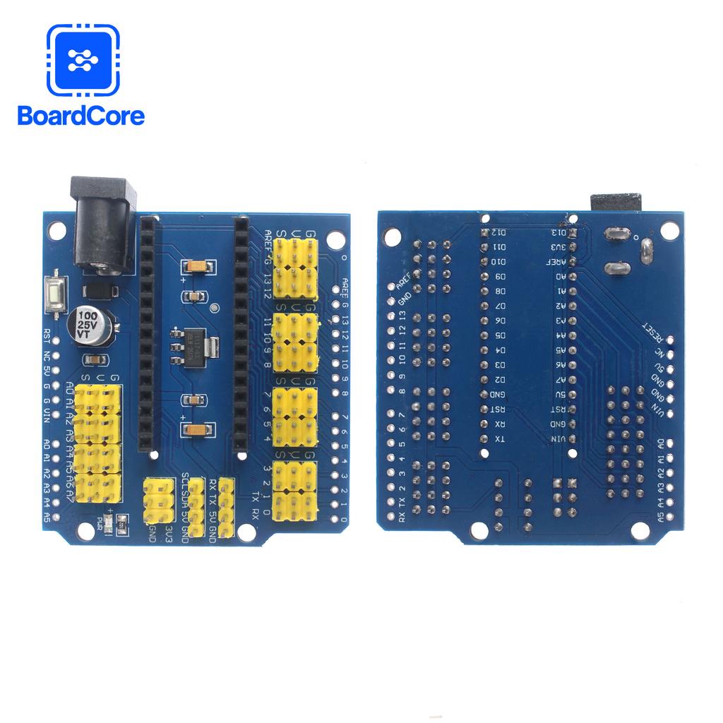 1/2pcs NANO V3.0 Expansion Board Adapter Prototype Shield and UNO Multi-purpose Expansion Boards for Arduino