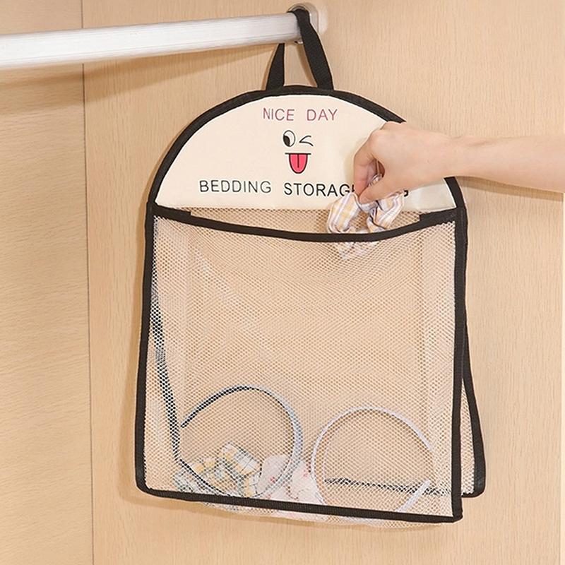 Сумка для хранения нижнего белья настенная дышащая сетчатая сумка сумка для хранения носков органайзер для гардероба сумка для хранения игрушек и кукол 980₽
